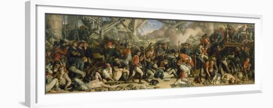 The Death of Nelson, 1859-1864-Daniel Maclise-Framed Premium Giclee Print