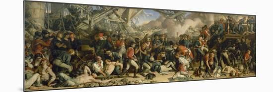 The Death of Nelson, 1859-1864-Daniel Maclise-Mounted Premium Giclee Print