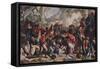 The Death of Nelson, 1859-64, (1938)-Daniel Maclise-Framed Stretched Canvas