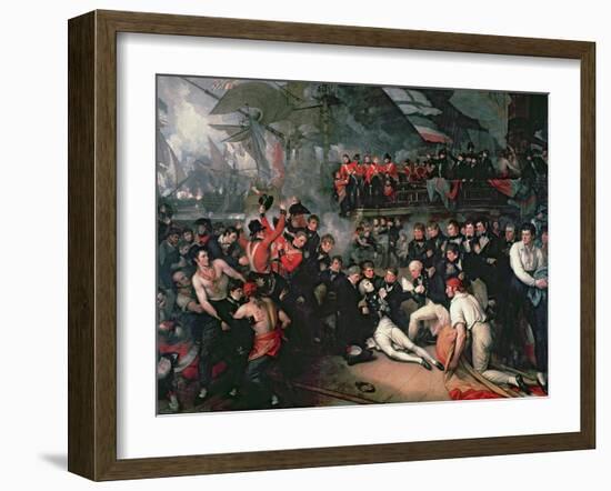 The Death of Nelson, 21st October 1805-Benjamin West-Framed Giclee Print