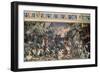 The Death of Nelson, Detail of the Lower Deck of the Victory, 1863-65-Daniel Maclise-Framed Giclee Print