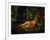 The Death of Ophelia, 1844-Eugene Delacroix-Framed Giclee Print