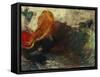 The Death of Ophelia-Odilon Redon-Framed Stretched Canvas