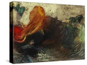 The Death of Ophelia-Odilon Redon-Stretched Canvas