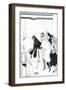 The Death of Pierrot-Aubrey Beardsley-Framed Art Print