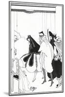 The Death of Pierrot-Aubrey Beardsley-Mounted Art Print