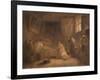 The Death of Poussin-Francois-Marius Granet-Framed Giclee Print