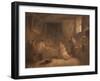 The Death of Poussin-Francois-Marius Granet-Framed Giclee Print