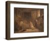 The Death of Poussin-Francois-Marius Granet-Framed Giclee Print