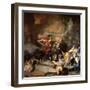 The Death of Priam, 1785-Jean-Baptiste Regnault-Framed Giclee Print