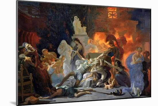The Death of Priam, circa 1817-Pierre Narcisse Guérin-Mounted Giclee Print