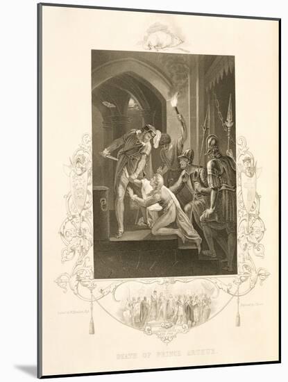 The Death of Prince Arthur, in King John by William Shakespeare (1564-1616) Engraved by J. Rogers-William Hamilton-Mounted Giclee Print