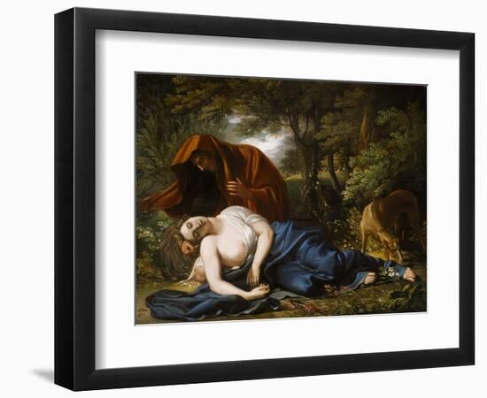 The Death of Procris, 1770, Retouched 1803-Benjamin West-Framed Giclee Print