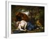 The Death of Procris, 1770, Retouched 1803-Benjamin West-Framed Giclee Print