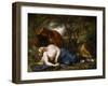 The Death of Procris, 1770, Retouched 1803-Benjamin West-Framed Giclee Print