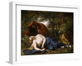 The Death of Procris, 1770, Retouched 1803-Benjamin West-Framed Giclee Print