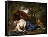 The Death of Procris, 1770, Retouched 1803-Benjamin West-Framed Stretched Canvas