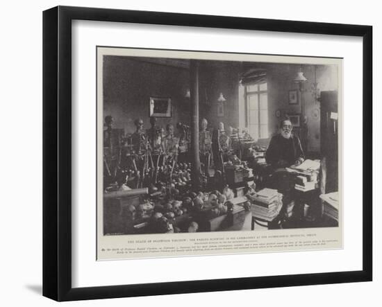 The Death of Professor Virchow-null-Framed Giclee Print