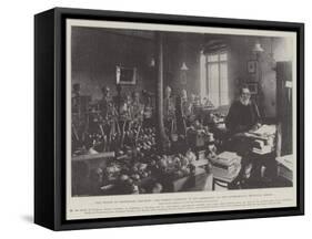 The Death of Professor Virchow-null-Framed Stretched Canvas