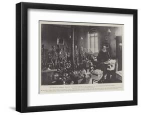 The Death of Professor Virchow-null-Framed Giclee Print