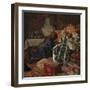 The Death of Queen Sophie Amalie, 1882-Kristian Zahrtmann-Framed Giclee Print