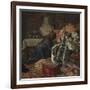 The Death of Queen Sophie Amalie, 1882-Kristian Zahrtmann-Framed Giclee Print