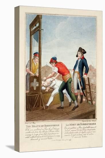 The Death of Robespierre 28th July 1794-J. Beys-Stretched Canvas