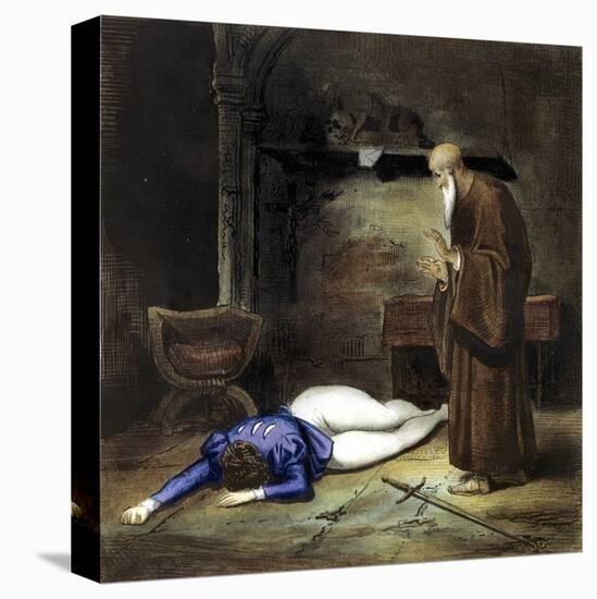 The Death of Romeo, 19th Century-null-Stretched Canvas