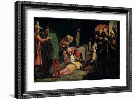 The Death of Romeo and Juliet, C.1848-John Everett Millais-Framed Giclee Print