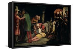 The Death of Romeo and Juliet, C.1848-John Everett Millais-Framed Stretched Canvas