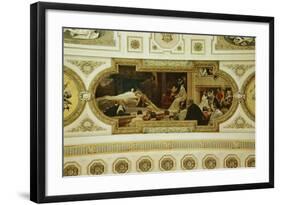 The Death of Romeo and Juliet-Gustav Klimt-Framed Giclee Print