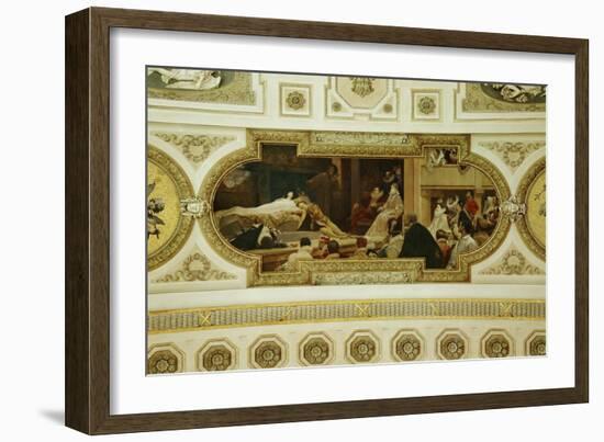 The Death of Romeo and Juliet-Gustav Klimt-Framed Giclee Print