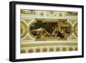 The Death of Romeo and Juliet-Gustav Klimt-Framed Giclee Print