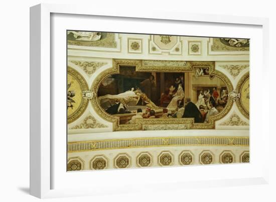 The Death of Romeo and Juliet-Gustav Klimt-Framed Giclee Print