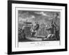 The Death of Romulus-Augustyn Mirys-Framed Art Print