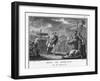 The Death of Romulus-Augustyn Mirys-Framed Art Print