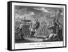 The Death of Romulus-Augustyn Mirys-Framed Stretched Canvas