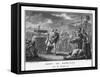 The Death of Romulus-Augustyn Mirys-Framed Stretched Canvas