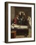 The Death of Saint Bernard, Ca. 1545-Juan Correa de Vivar-Framed Giclee Print