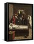 The Death of Saint Bernard, Ca. 1545-Juan Correa de Vivar-Framed Stretched Canvas