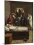 The Death of Saint Bernard, Ca. 1545-Juan Correa de Vivar-Mounted Giclee Print