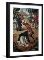 The Death of Saint Peter of Verona, 1493-1499-Pedro Berruguete-Framed Giclee Print