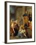 The Death of Sapphira, Wife of Ananius-Sergej Iwanow-Framed Giclee Print