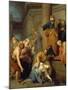 The Death of Sapphira, Wife of Ananius-Sergej Iwanow-Mounted Giclee Print