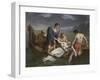 The Death of Sappho, 1819-Pierre Antoine Augustin Vafflard-Framed Giclee Print