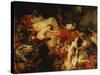 The Death of Sardanapal-Eugene Delacroix-Stretched Canvas