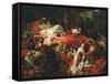 The Death of Sardanapalus, 1844 (Oil on Canvas)-Ferdinand Victor Eugene Delacroix-Framed Stretched Canvas