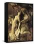 The Death of Sardanapalus-Eugene Delacroix-Framed Stretched Canvas