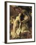 The Death of Sardanapalus-Eugene Delacroix-Framed Giclee Print