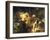 The Death of Sardanapalus-Eugene Delacroix-Framed Giclee Print